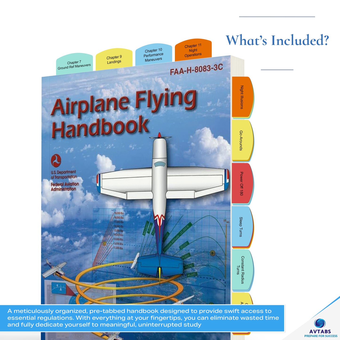 Airplane Flying Handbook (AFH) Pre-Tabbed