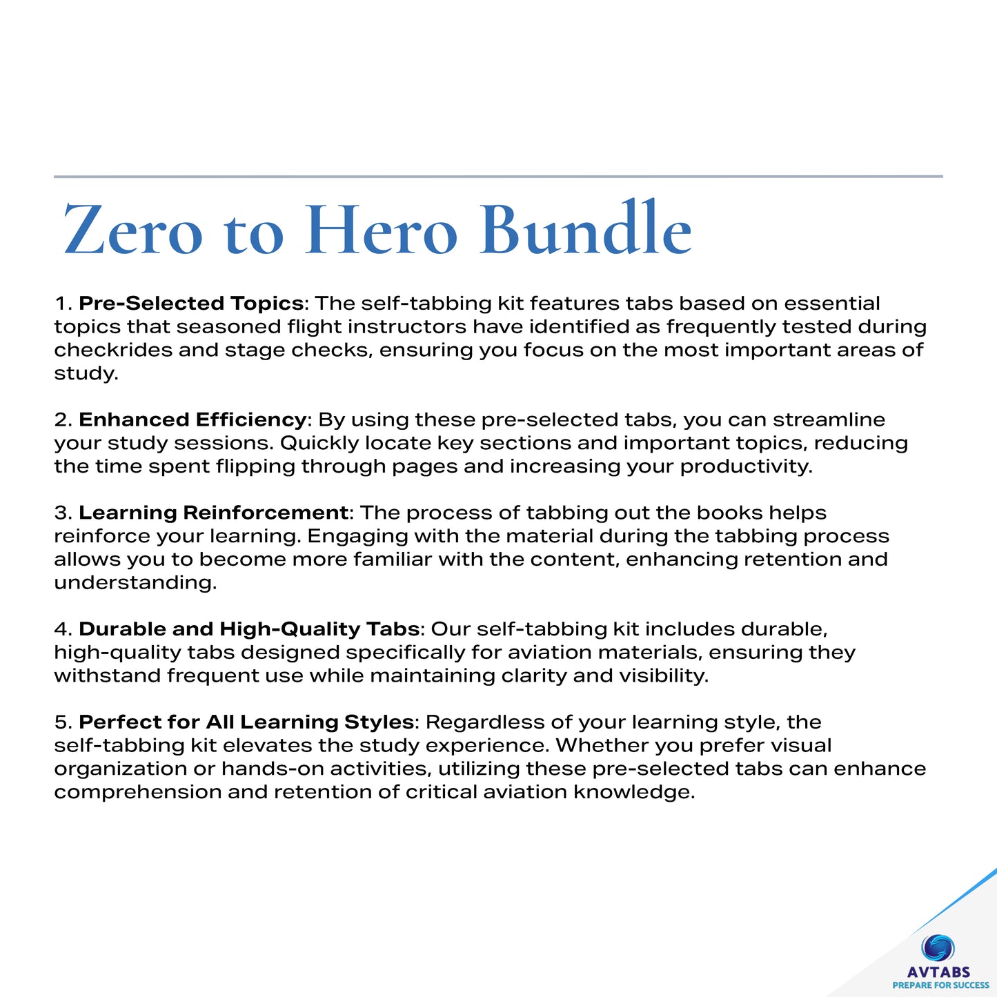 0-Hero Bundle DIY Tabs