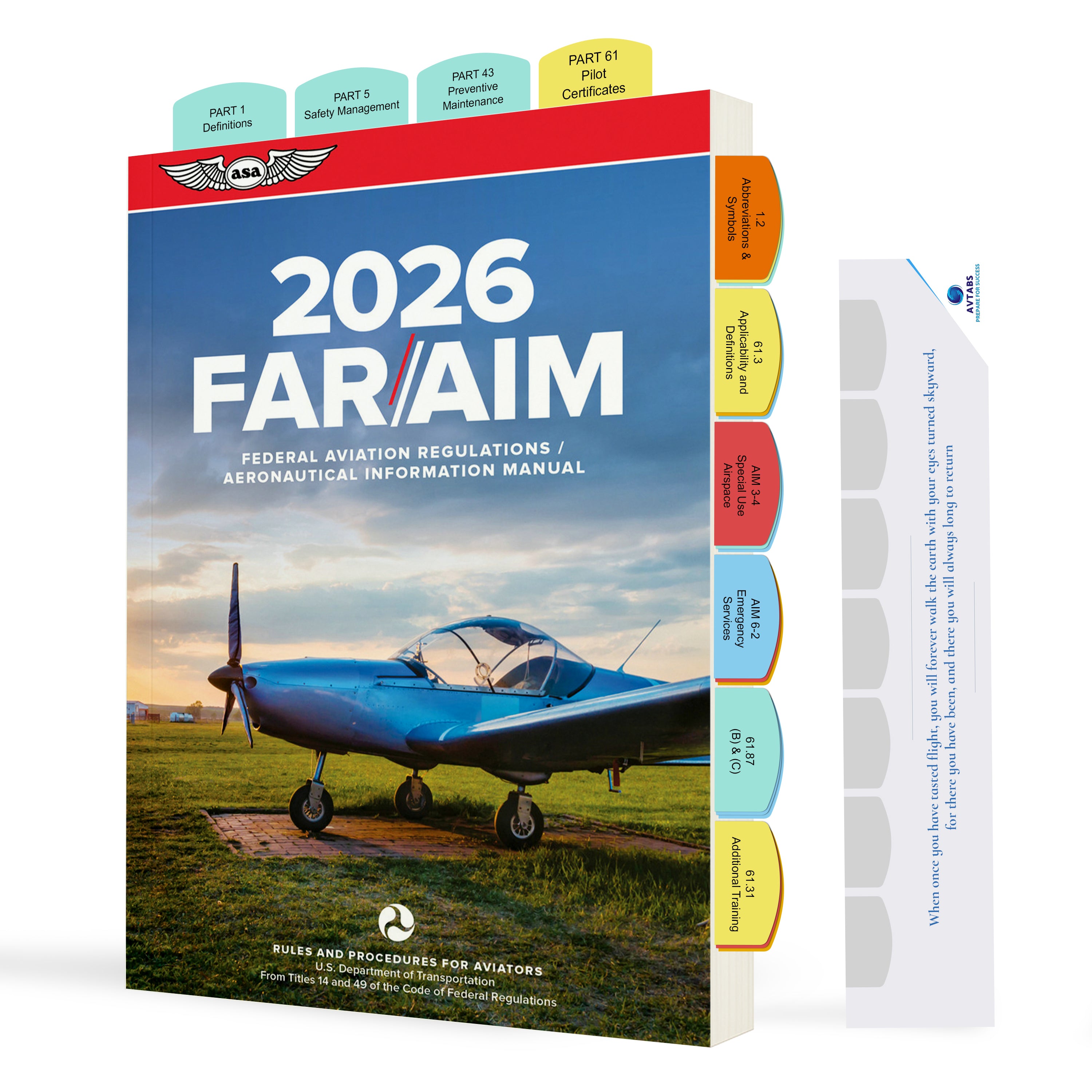 DIY Tabs for 2027 FAR/AIM