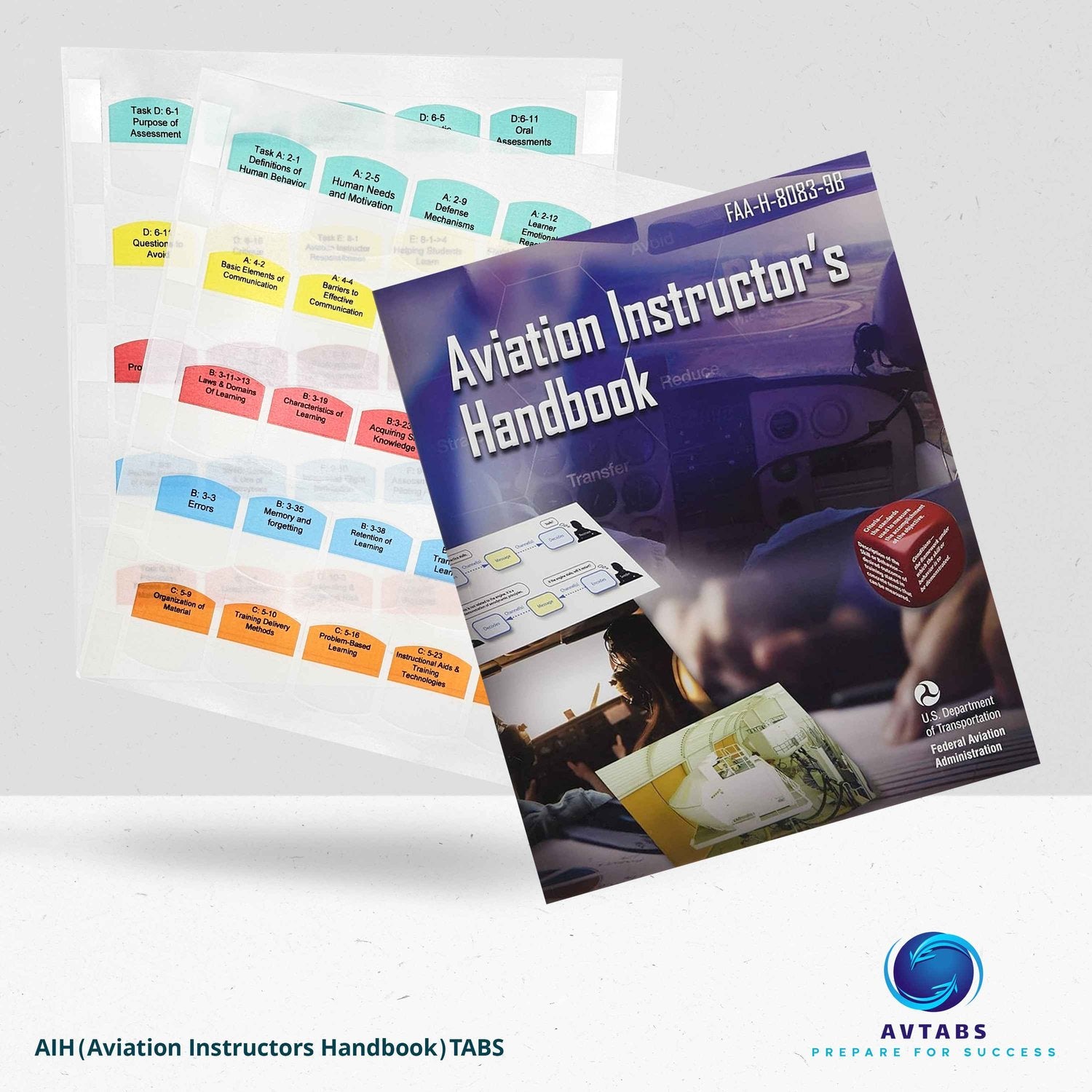 DIY Tabs for Aviation Instructor's Handbook