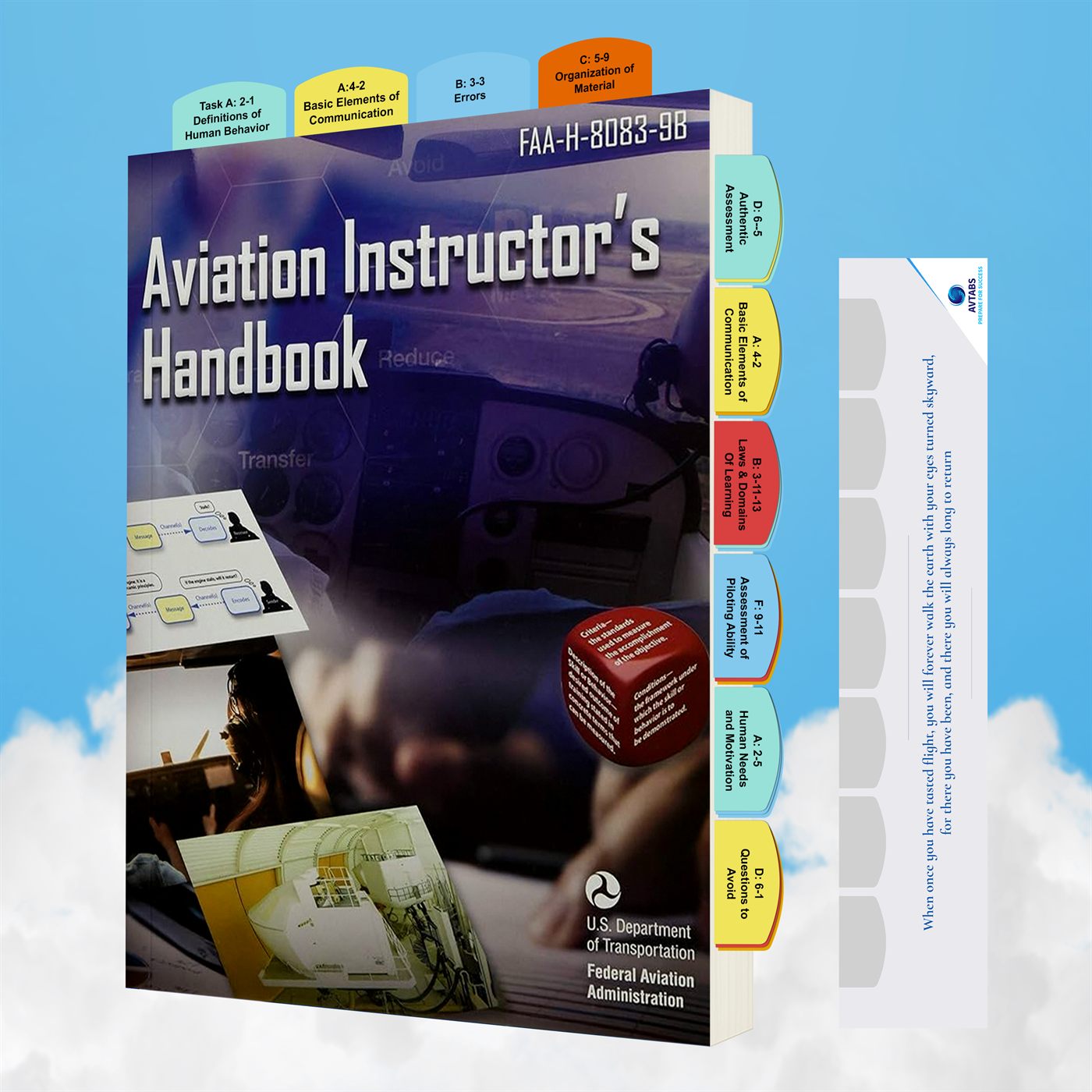 DIY Tabs for Aviation Instructor's Handbook