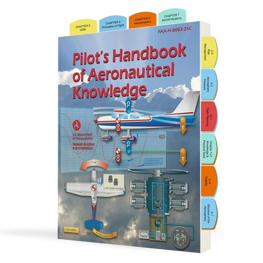 Pre-Tabbed Pilots Handbook of Aeronautical Knowledge (PHAK)