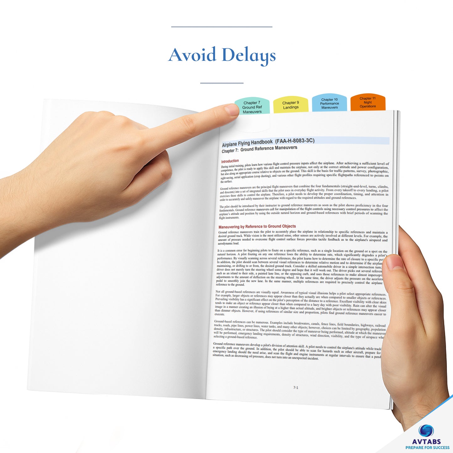 Airplane Flying Handbook (AFH) Pre-Tabbed